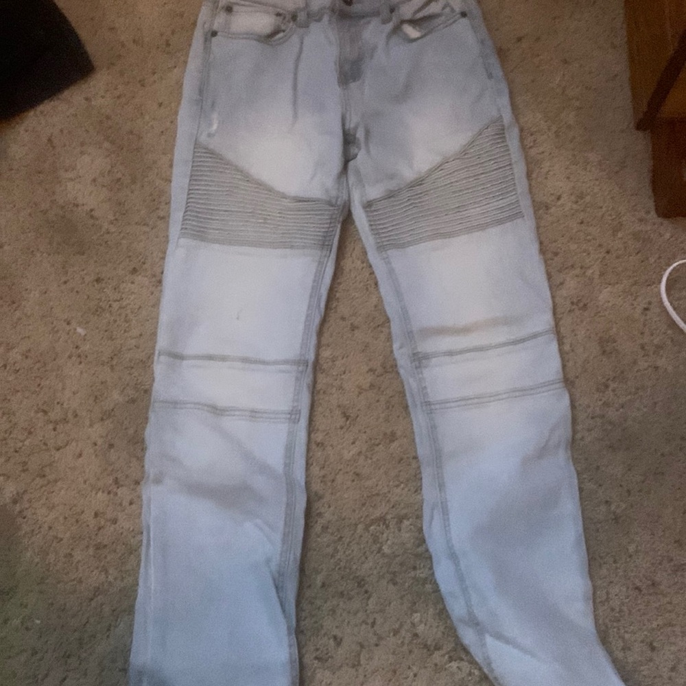 Rsq London skinny size 14 light blue
